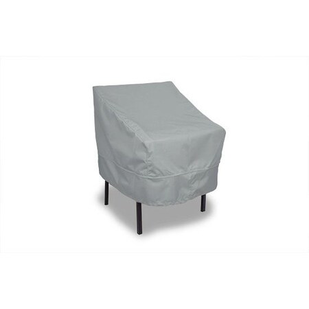 Eevelle MERIDIAN Series, Patio Table Chair Cover - Silver, 28.5L x 25.5W x 26H MDCPT-SLR